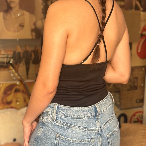 🖤 Revamped X open back (adjustable straps) bodysuit - Picture 5 of 7